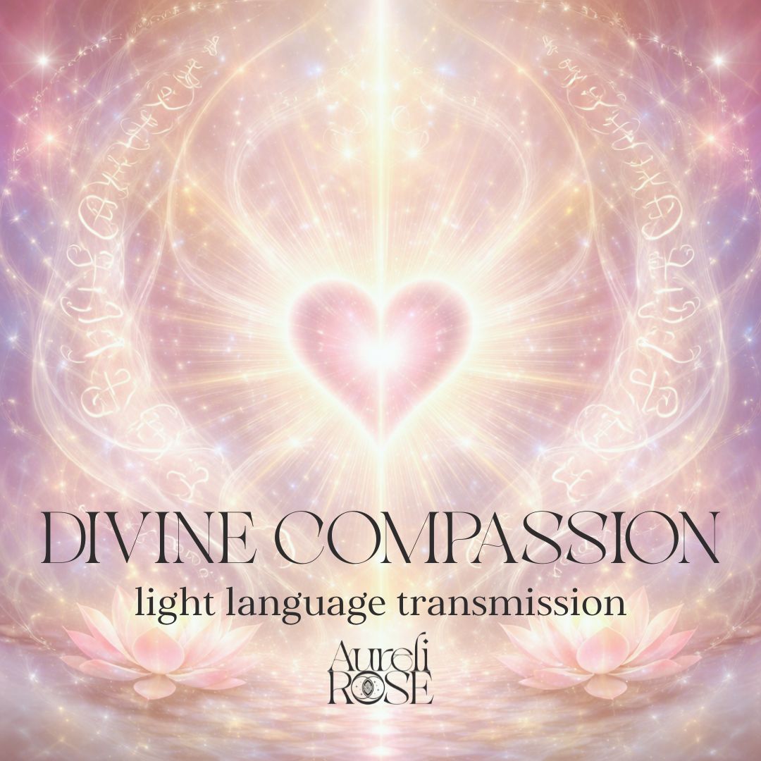 Divine Compassion | Rose-Coded Light Language Activation (51 minutes)